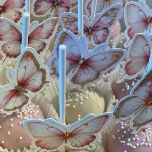 Cakepop met eetbare print