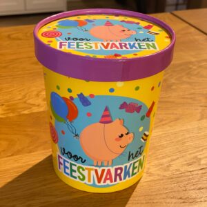 Snoepbeker Feestvarken