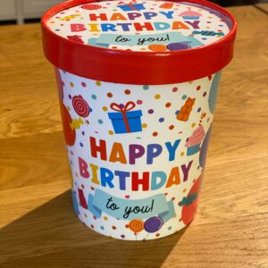 Snoepbeker Happy Birthday